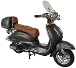 ALPHA MOTORS Motorroller &raquo;Retro Firenze&laquo;, 50 cm&sup3;, Verbrauch: ca. 2,5 l/100 km -