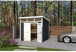 LASITA MAJA Gartenhaus &raquo;Kibo 3&laquo;, Holz, BxHxT: 270 x 245,1 x 274,1 cm...