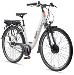 TELEFUNKEN E-Bike &raquo;RC845&laquo;, max. 25 km/h, 7 G&auml;nge, wei&szlig; - weiss