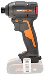 WORX Schlagschrauber, &raquo;PowerShare&laquo;, HEX Aufnahme, schwarz-orange