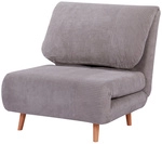 HOMCOM Sofa, Schlafsofa, LxBxH: 82 x 89 x 83 cm - grau