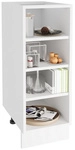 VCM Standregal &raquo;Esilo&laquo;, BxHxT: 30 x 82 x 44 cm - weiss