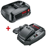 AL-KO Akku-Set, 18V, 2,5 Ah und 3 A Ladeger&auml;t - schwarz