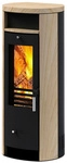 accente Kaminofen &raquo;Slimline&laquo;, schwarz, Sandstein, 5 kW - beige