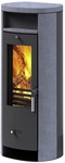 accente Kaminofen &raquo;Slimline&laquo;, grau, Granitstein, 5 kW - beige