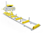 BAMATO Bands&auml;ge &raquo;BBSW-660GPRO&laquo;, 6,6 kW, Benzinmotor, geeignet f&uuml;r Holz - gelb