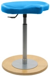 Mayer Sitzm&ouml;bel Hocker &raquo;1168&laquo;, Breite: 42 cm, h&ouml;henverstellbar, Kunstleder, blau
