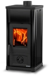 La Nordica-Extraflame&reg; Kaminofen &raquo;Silla&laquo;, anthrazit, Stahl, 6,6 kW - schwarz