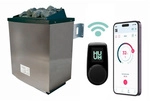 KARIBU Saunaofen, inkl. externer Steuerung, 9 kW - grau