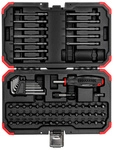 GEDORE red Bitsatz, 1/4", 67-teilig - schwarz