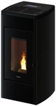 FREEPOINT Pelletofen &raquo;Duke 14&laquo;, 14 kW, Stahl, schwarz