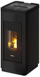 FREEPOINT Pelletofen &raquo;Life 9&laquo;, 8,5 kW, Stahl, schwarz
