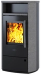 KLEINING Kaminofen &raquo;Mailand&laquo;, grau, Naturstein, 6 kW