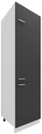 VCM Hochschrank &raquo;Esilo&laquo;, BxHxL: 60 x 207 x 57 cm - grau