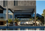 BIOHORT Pergola &raquo;Gr. 4 x 3&laquo;, BxHxT: 404,5 x 264 x 312 cm, dunkelgrau-metallic