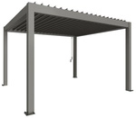 BIOHORT Pergola &raquo;Gr. 4x3,5&laquo;, BxHxT: 404,5 x 255 x 367 cm, quarzgrau-metallic
