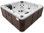 Canadian Spa Whirlpool &raquo;Thunder Bay AI&laquo;, 219 x 219 x 82 cm, 6 Personen, mit