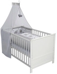roba Komplettbett, (BxL): 79,2 cm x 152 cm, Holz, wei&szlig; - weiss