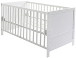 roba Kinderbett, (BxL): 78 cm x 142 cm, Holz, wei&szlig; - weiss