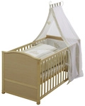 roba Komplettbett, (BxL): 79,2 cm x 152 cm, Holz, natur - braun
