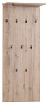 SCHILDMEYER Hakenpaneel &raquo;Cosmo&laquo;, BxHxT: 50 x 120,6 x 20,9 cm, wildeichenfarben,