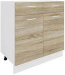 VCM Schrank &raquo;Esilo&laquo;, BxHxL: 80 x 82 x 46 cm - beige