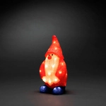 Konstsmide LED-Weihnachtsmann, 32 Dioden, Stecker, rot/wei&szlig;