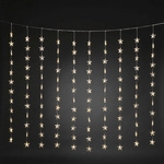 Konstsmide LED-Lichtervorhang, 3,6 W, Kunststoff - transparent