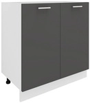 VCM Schrank &raquo;Esilo&laquo;, BxHxL: 80 x 82 x 46 cm - grau