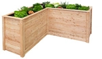 Westmann Hochbeet &raquo;Klassik&laquo;, BxHxT: 170,5 x 84 x 170,5 cm, L&auml;rchenholz - braun