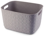 CURVER Aufbewahrungskorb &raquo;SOFTEX&laquo;, 19 L, taupe - beige