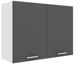 VCM H&auml;ngeschrank &raquo;Esilo&laquo;, BxHxL: 80 x 60 x 31 cm - grau