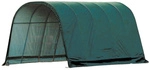 SHELTERLOGIC Weidezelt &raquo;Run-In-Shed&laquo;, BxHxT: 400 x 300 x 610 cm, Kunststoff, gr&uuml;n