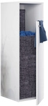 VCM W&auml;scheschrank &raquo;Klidas&laquo;, BxHxT: 40 x 110 x 39 cm, Holzwerkstoff - weiss