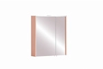 SCHILDMEYER LED-Spiegelschrank &raquo;Smash&laquo;, BxH: 63,5 x 72,4 cm, apricot - orange