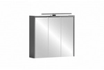 SCHILDMEYER LED-Spiegelschrank &raquo;Katta&laquo;, BxH: 65 x 62,7 cm, anthrazit - schwarz
