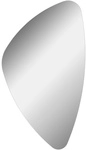 FACKELMANN Spiegelelement, BxHxT: 55,5 x 88,8 x 1,4 cm - silberfarben