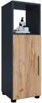 VCM Midischrank &raquo;Flandu&laquo;, BxHxT: 31 x 93 x 30 cm - grau