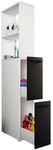 VCM Mehrzweckschrank &raquo;Sadilo&laquo;, BxHxT: 25 x 183 x 50 cm - weiss
