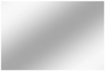 FACKELMANN Spiegelelement, BxHxT: 100 x 68 x 1,4 cm - grau
