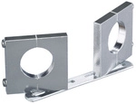 SCHWAIGER Universal-Multifeedhalterung, 16,5 x 5,5 x 1,2 cm, Silber, Aluminium -