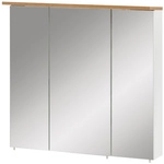 SCHILDMEYER Spiegelschrank &raquo;Padua&laquo;, BxHxT: 70 x 71 x 16 cm, 3-t&uuml;rig,...