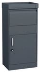 Westmann Paketkasten &raquo;Piet&laquo;, BxHxT: 50 x 105 x 37 cm, anthrazit, Stahl - grau