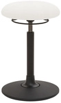 Mayer Sitzm&ouml;bel Hocker &raquo;1166&laquo;, Breite: 40 cm, h&ouml;henverstellbar, Kunstleder, wei&szlig;