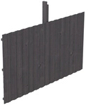 SKANHOLZ R&uuml;ckwand, B x H: 78,5 x 180 cm, Holz, Farbe: schiefergrau