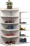 VCM Schuhregal &raquo;Enosa&laquo;, BxHxL: 30 x 80 x 60 cm, Holzwerkstoff - weiss