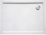 Sanotechnik Duschwanne &raquo;SMC&laquo;, BxT: 80 x 100 cm, wei&szlig; - weiss