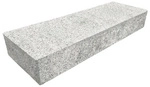 Mr. GARDENER Einzeltrittstufe &raquo;LUANDA&laquo;, LxBxH: 100 x 35 x 15 cm - grau