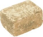 Mr. GARDENER Mauerstein, BxHxL: 21 x 14 x 28 cm, Beton - gelb