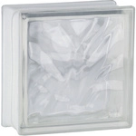 Fuchs Design Glasbaustein, BxH: 190 x 190 mm - transparent